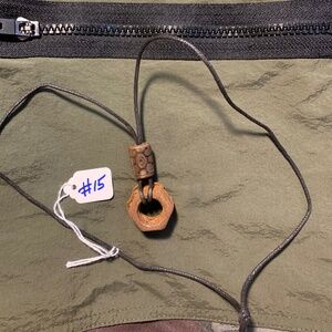 Post apocalyptic style industrial hardware necklace